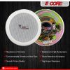 5 Core 5 Inch Ceiling Speaker System White in Wall Speakers 6W Rated Power Indoor Outdoor Speakers Ceiling Mount Surround Sound System - CL 0502