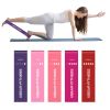 Loop Resistance Band Set of 5 for Women with Carry Bag