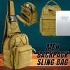 Outdoor Sling Bag Crossbody Pack Chest Shoulder Backpack